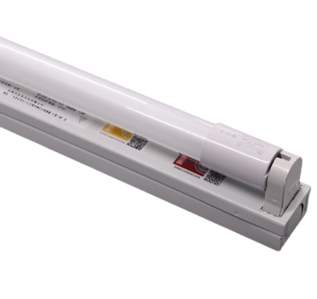 双支led灯管2*24w1.5米吊杆安装方法