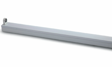 T8 1x18W LED灯管支架 单支平盖支架